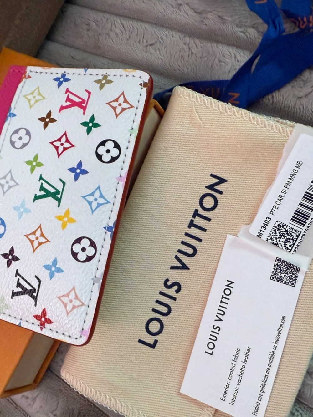 Authentic Louis Vuitton Murakami Card Holder  🎀
